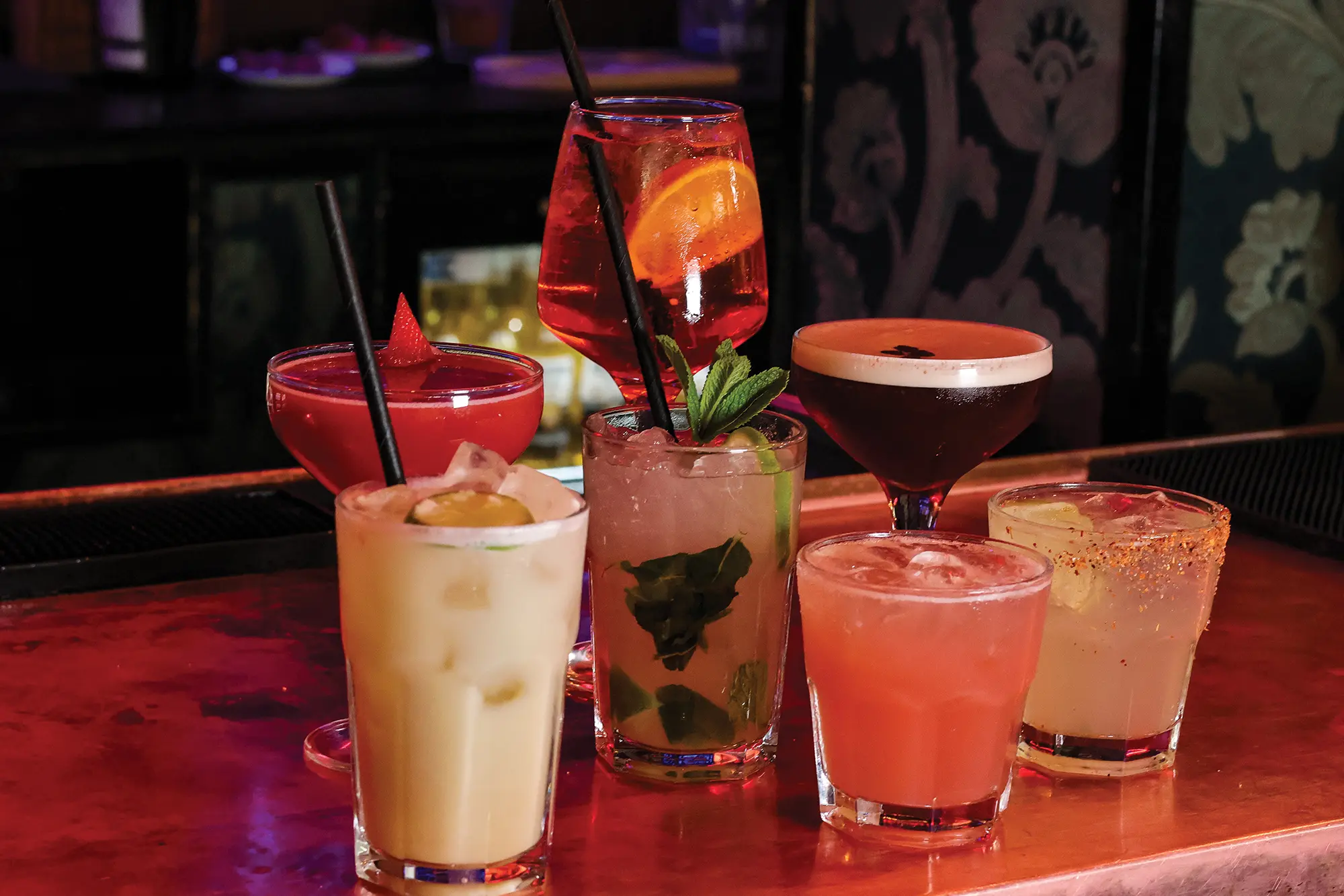 Bonnie Rogues Kingston Cocktails Menu