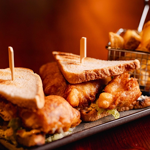 Classic fish finger sarnie serving up the best comfort food