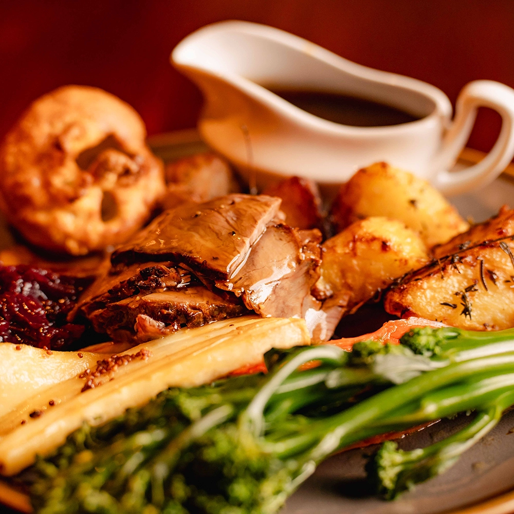 Best Sunday Roast in Kingston Upon Thames with beef topside
