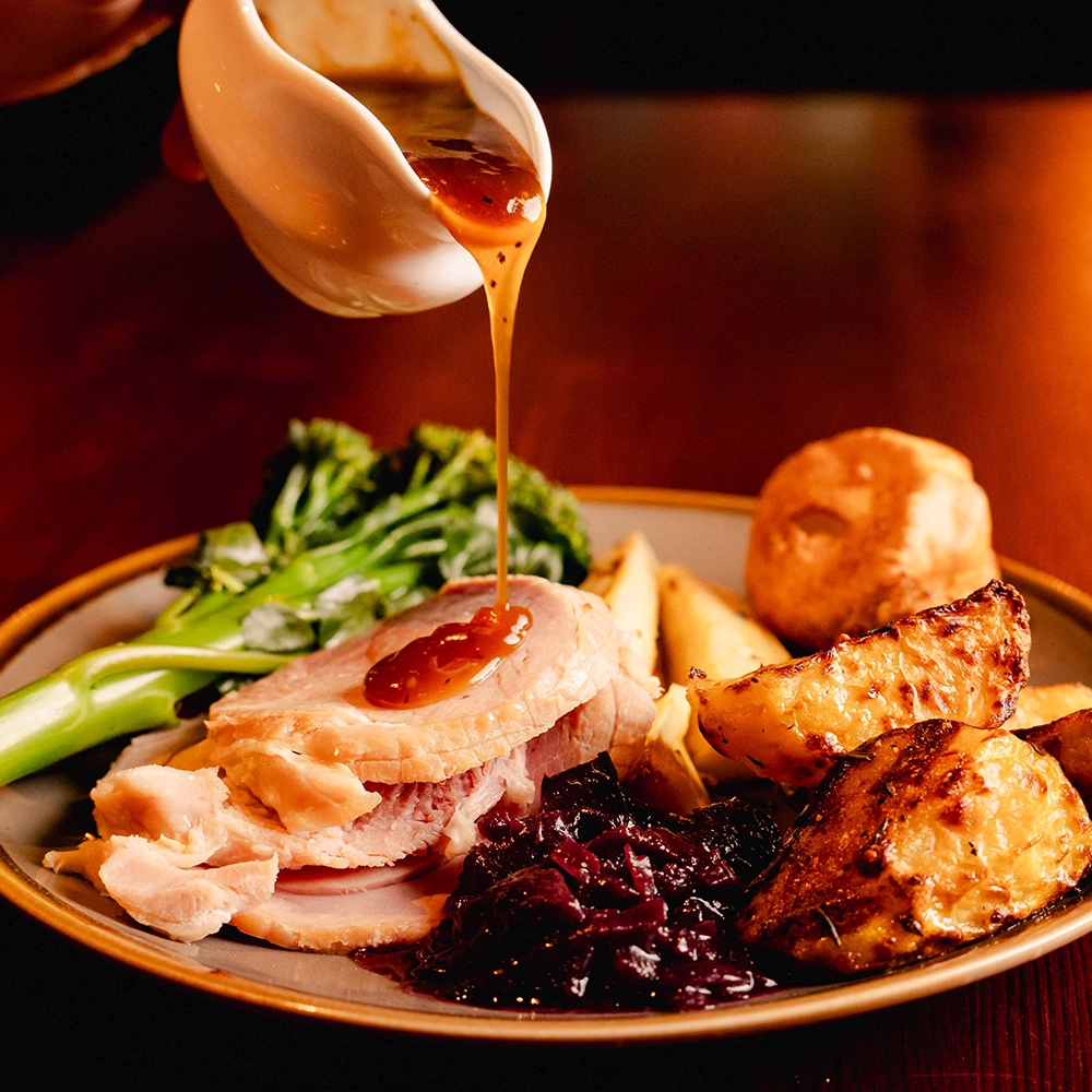 Sunday Roast gammon at this Kingston Pub