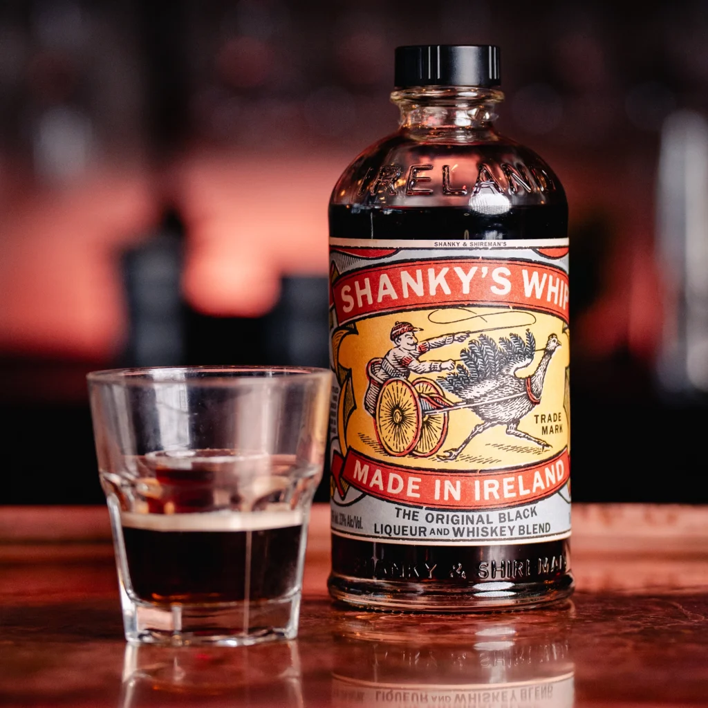 Guinness and Shankys Whip Cocktail