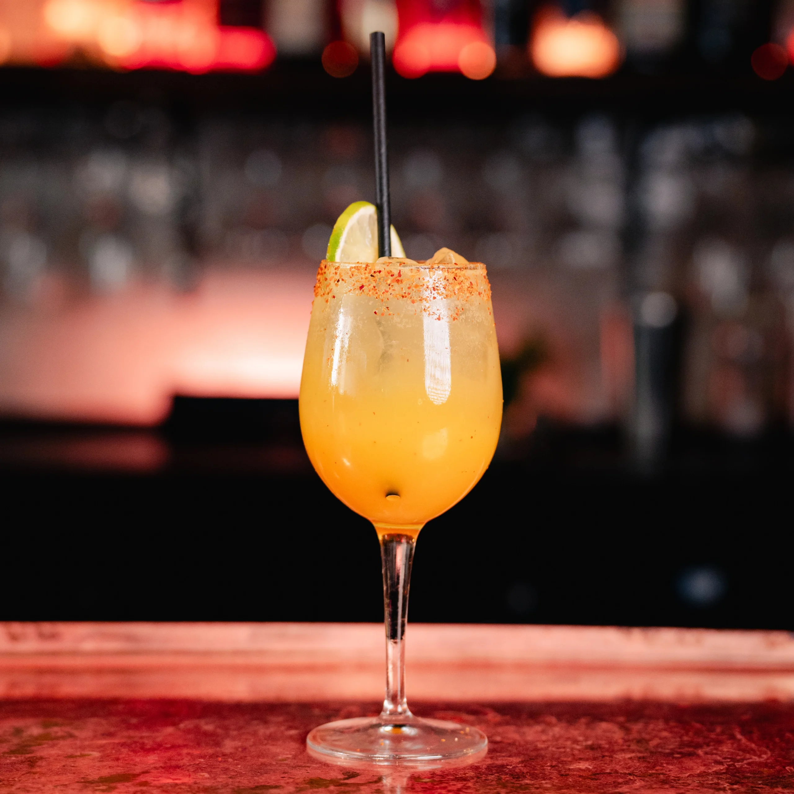 Spicy Mango Spritz at Bonnie Rogues Kingston