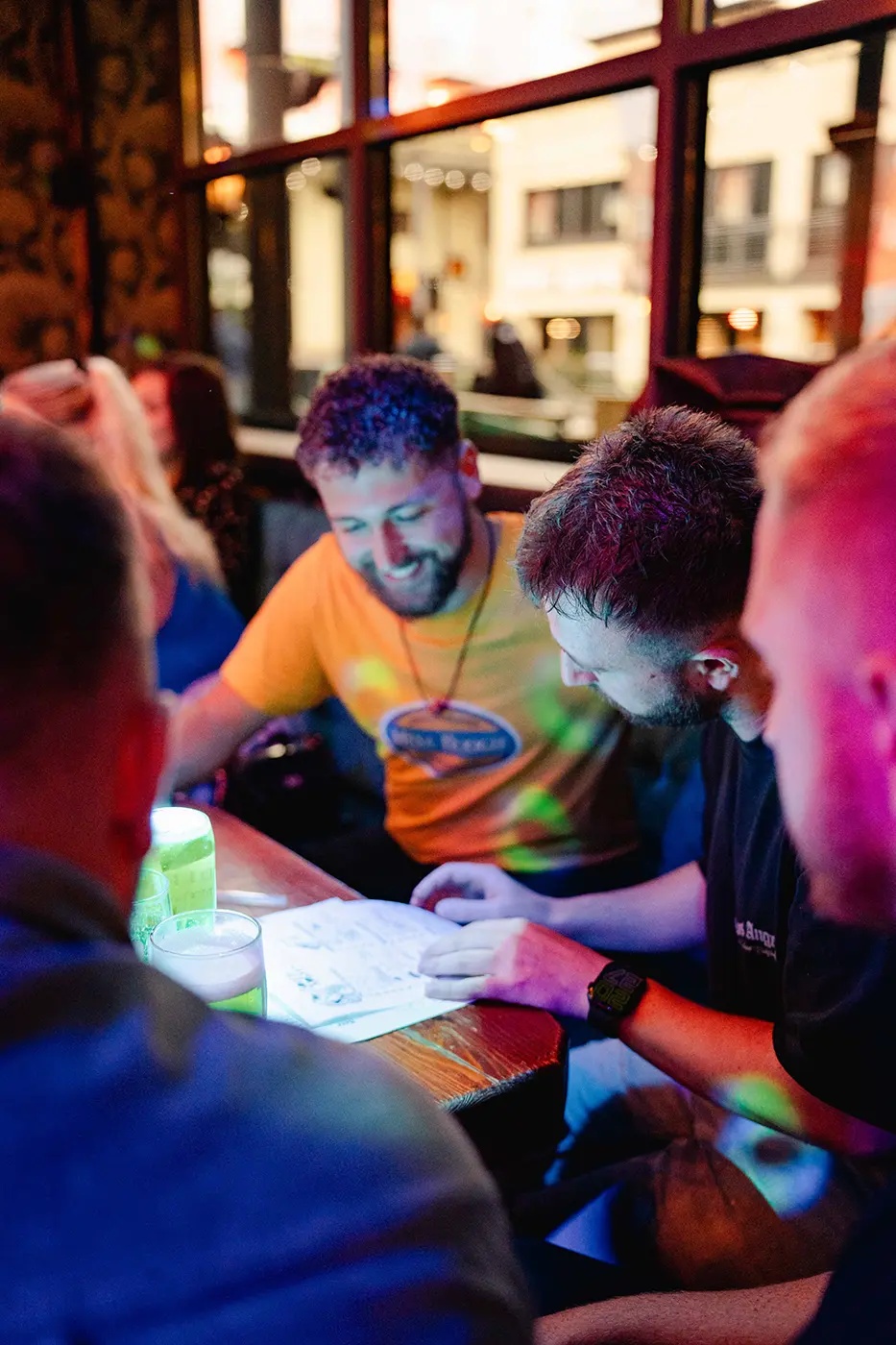 Monday weekly pub quiz in Bonnie Rogues Cardiff