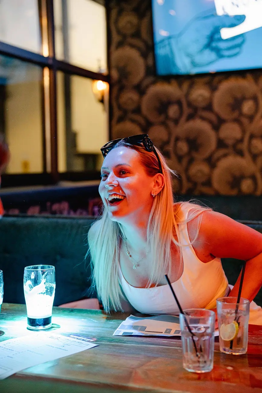 Quiz with Live host in Cardiff City Centre
