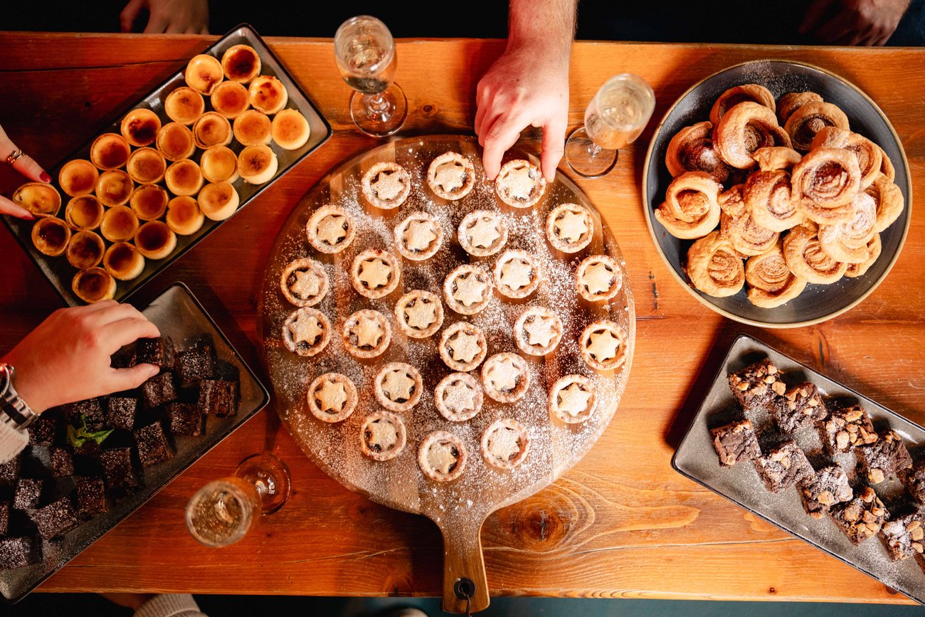 Swansea Christmas party buffet food packages