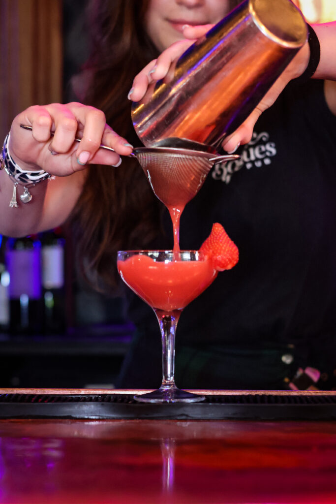 Cardiff cocktail bar with premium drinks, private seating, and lively atmosphere