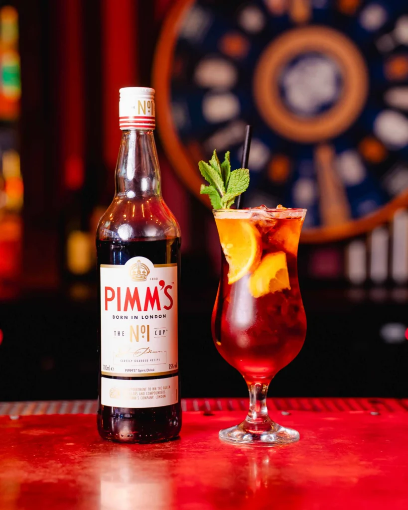 Pimms & Spritz Cocktails at Bonnie Rogues Swansea